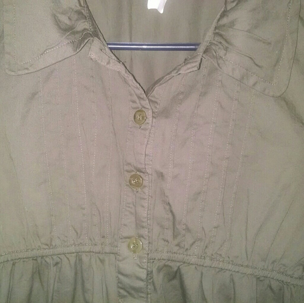 Dress mini tunic military - Picture 7 of 8